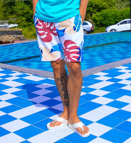 (M-5XL)<BR>캐니언 나뭇잎 ウェイクパンツ
