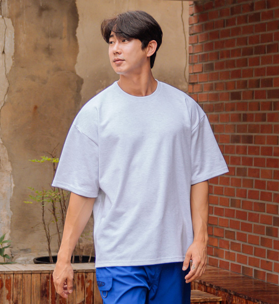 (XL-6XL)<br>알리어 半そでティー<br><font color="#fb5ec9"><B>[1+1]</B></font>