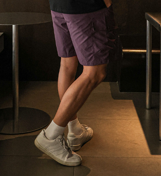 (L-4XL)<BR>히마람 カーゴバンディングショートパンツ<br><font color="#fb5ec9"><B>[1+1]</B></font>