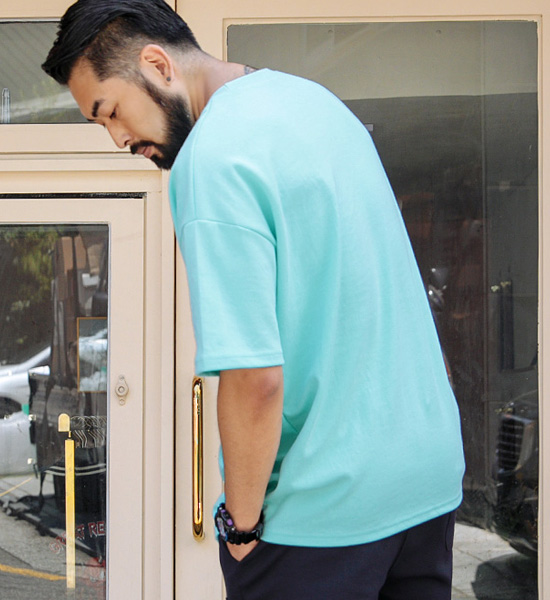 (M~5XL)<br>꼭필요해 半そでティー<br><font color="#fb5ec9"><B>[1+1]</B></font>