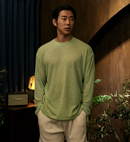 보루소타 ニット長袖Tシャツ