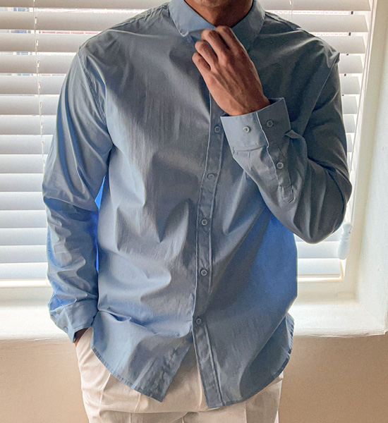 (M~5XL)<br>스탤론 ベーシックシャツ