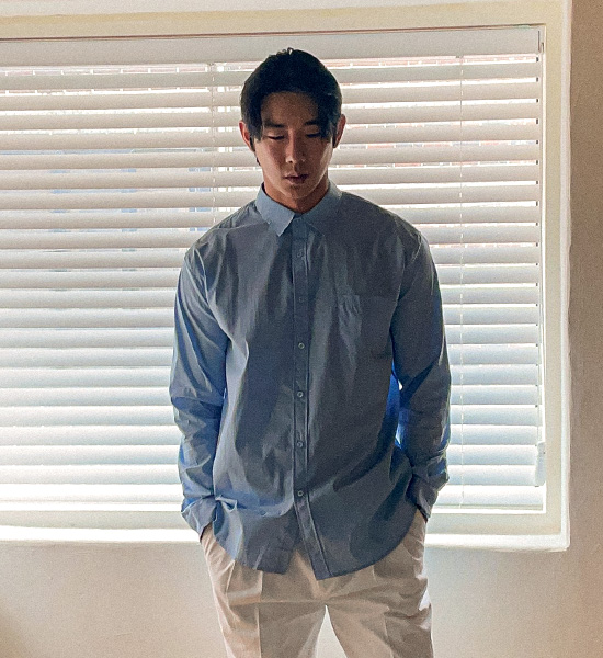 (M~5XL)<br>스탤론 ベーシックシャツ