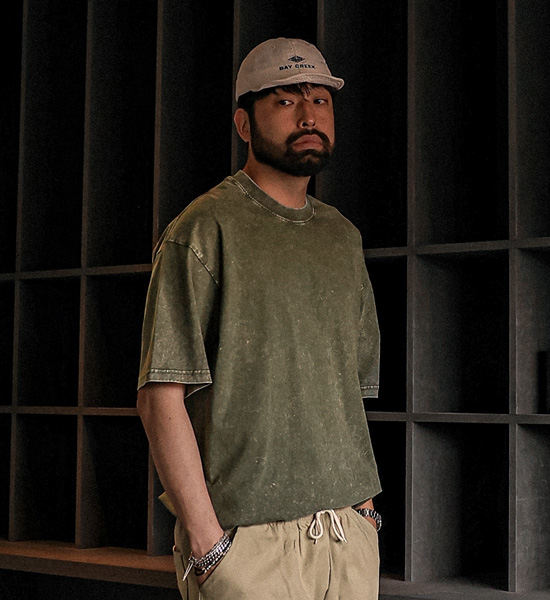(M-6XL)<br>조나코 顔料 半そでティー