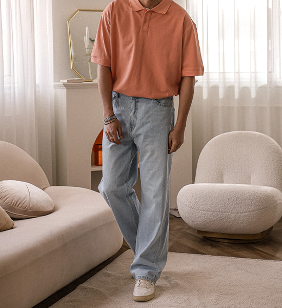 (XL-6XL)<br>사모카토 半袖襟Tシャツ
