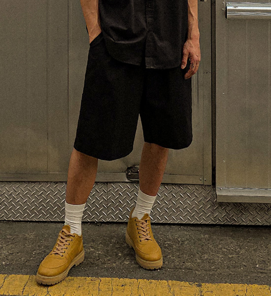 (L-5XL)<BR>리베요 バミューダ バンディング半ズボン