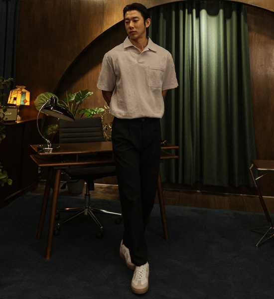 (L-5XL)<br>순간적인 リネンオープンカラー