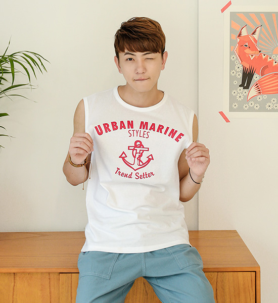 (M~5XL)<br>다 쓰고 없다 어반마린나시<br><font color="#098a09"><B>기장선택 (基本的な,ロング+6cm)</B></font>