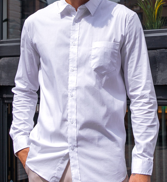 (M-5XL)<br>스탤론 ベーシックシャツ