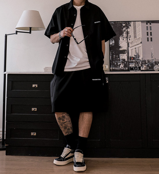 (XL-6XL)<br>리오버드 半袖シャツ 3212
