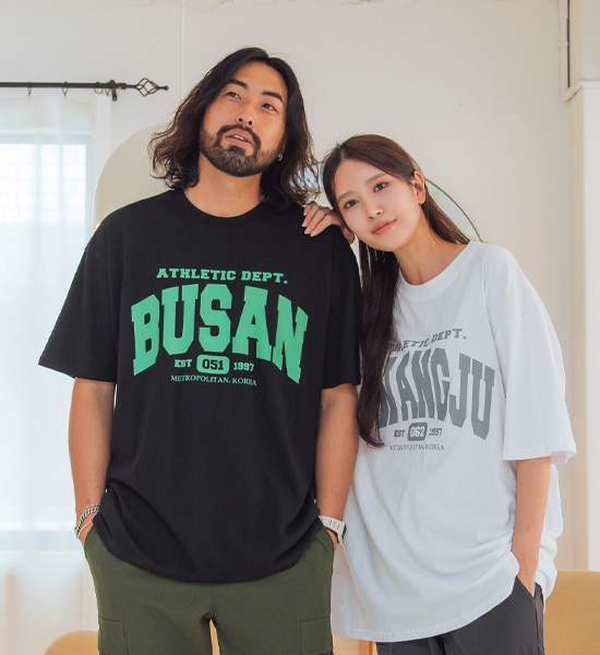 (L~5XL)<br>애니웨어 半そでティー