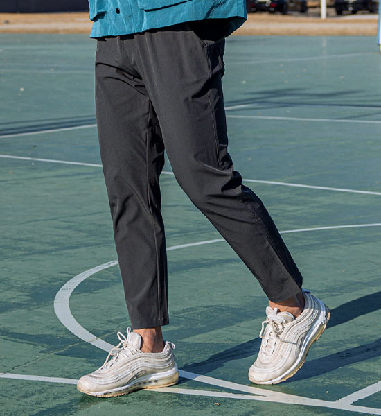 (L~6XL)<BR>란디노 バンディングパンツ(スリムフィット/標準フィット)<br><font color=