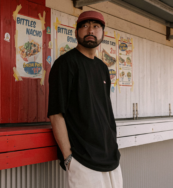 (L-4XL)<br>칼라비 半そでティー