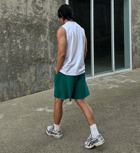 올디핏 バンディング半ズボン
