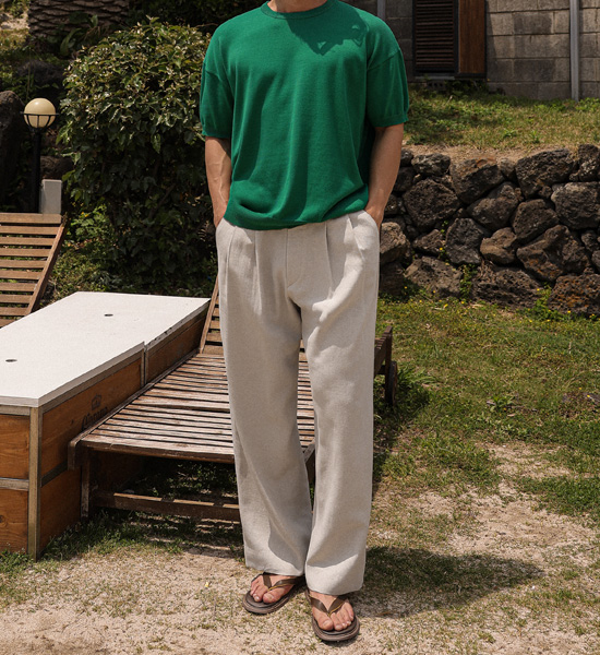 (XL-5XL)<BR>빈클먼 半袖のニット