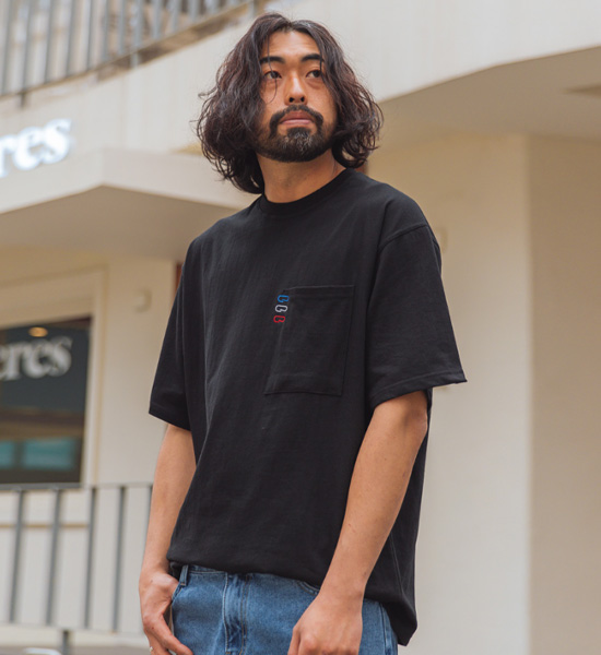 (L-5XL)<br>듀어클립 半そでティー