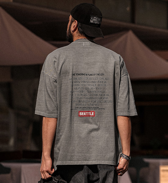 (XL-6XL)<BR>미르카드  顔料 半そでティー