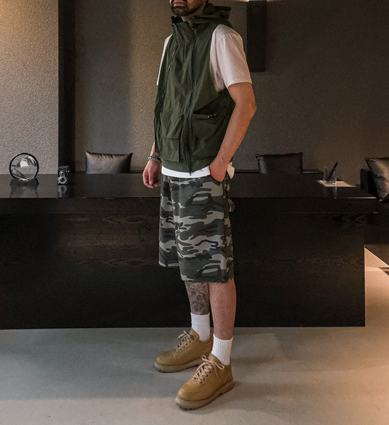 (XL-6XL)<BR>티오소 バミューダ バンディング半ズボン