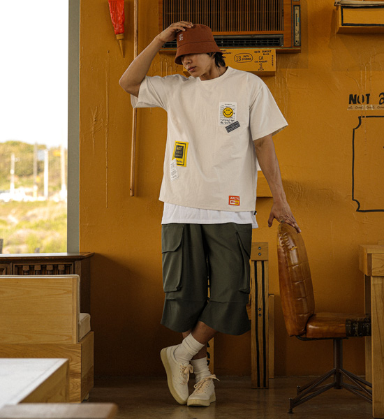 (XL-6XL)<BR>쇼프론 半そでティー