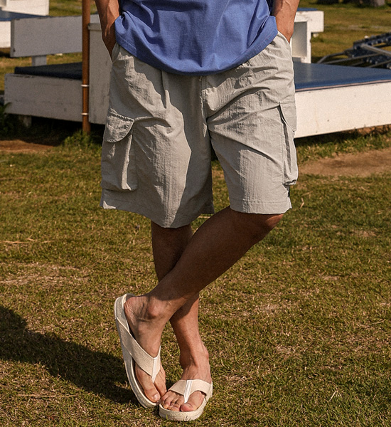 (XL-6XL)<br>라바디아 カーゴバンディングショートパンツ