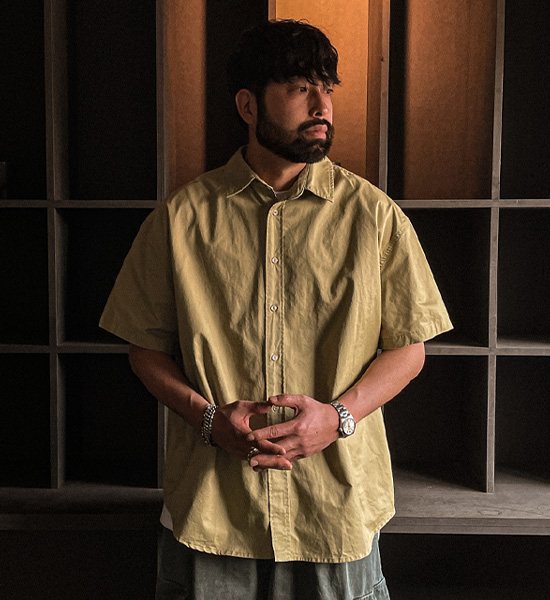 (M-6XL)<BR>니아몬 半袖シャツ N1599