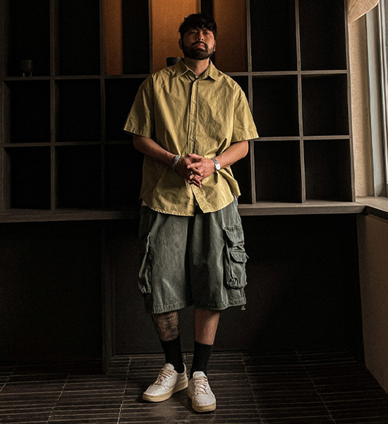 (M-6XL)<BR>니아몬 半袖シャツ N1599
