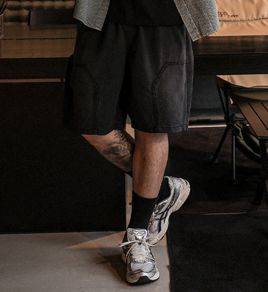 (M-6XL)<br>바라타사 バンディング半ズボン 8101