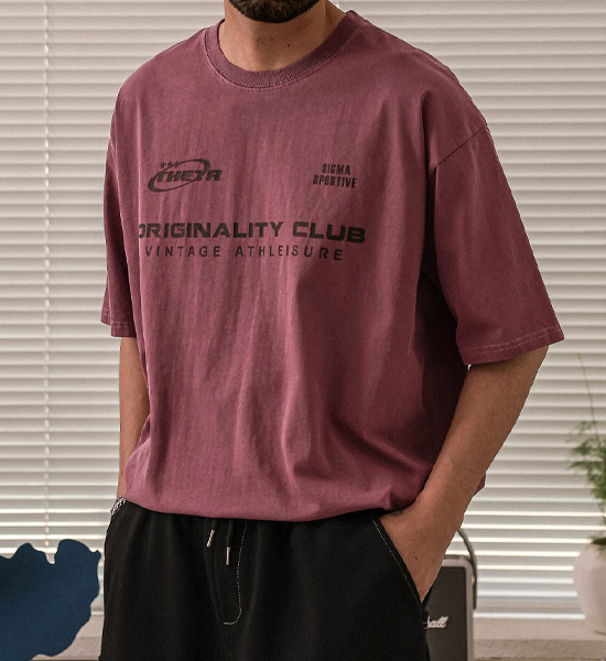 <font color="#FF0000">[Big ing EVENT 商品]</font><br>(XL-6XL)<BR>도니키 顔料 半そでティー