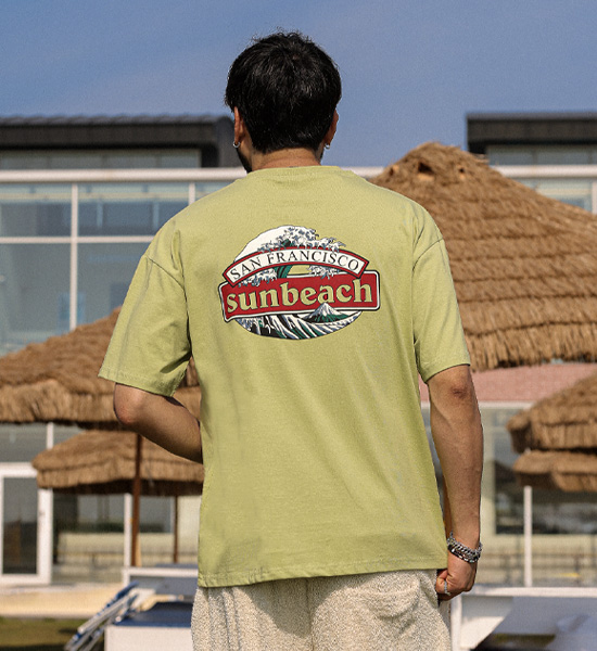 (L-5XL)<br>마르빈 半そでティー