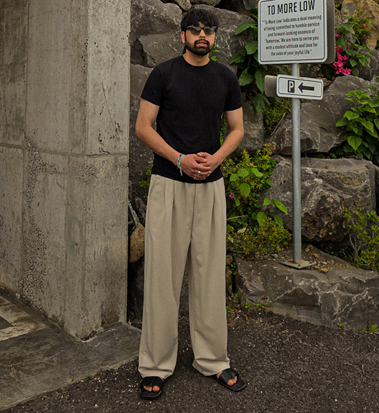 (M-4XL)<br>바랑카 ワイドフィット バンディングスラックス