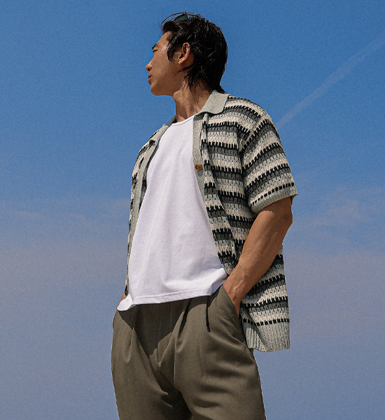 <font color="#FF0000">[Big ing EVENT 商品]</font><br>(XL-6XL)<BR>요프라 반팔카라가디건 S004