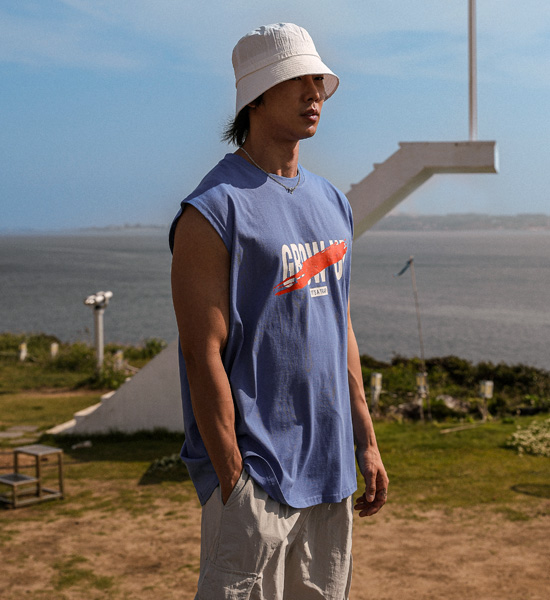(L-5XL)<br>그로우업 袖なし