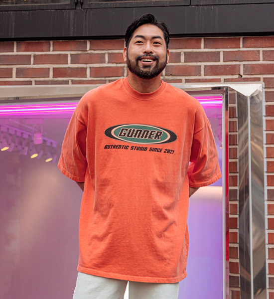(L-5XL)<br>랜스터 半そでティー