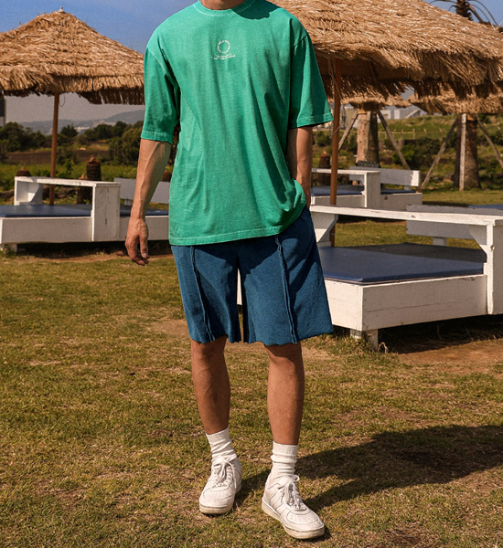 (XL-6XL)<BR>차스코무 顔料 半そでティー