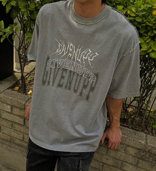(XL-5XL)<BR>아만테 顔料 半そでティー