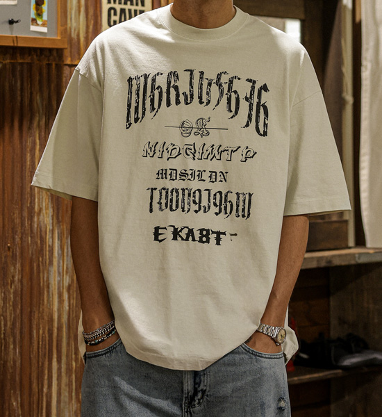 (XL-5XL)<BR>마하바드 半そでティー 3268
