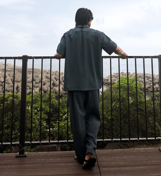 (XL-6XL)<BR>미슈키 セミワイドフィット 뒷밴딩팬츠 SET003-P