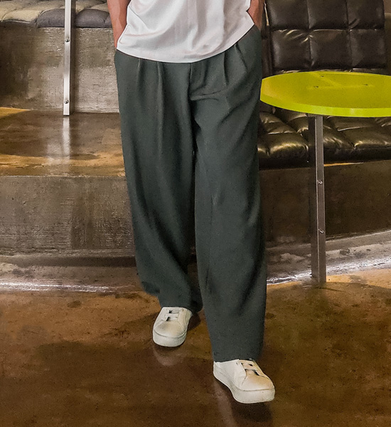 (XL-6XL)<BR>미슈키 セミワイドフィット 뒷밴딩팬츠 SET003-P