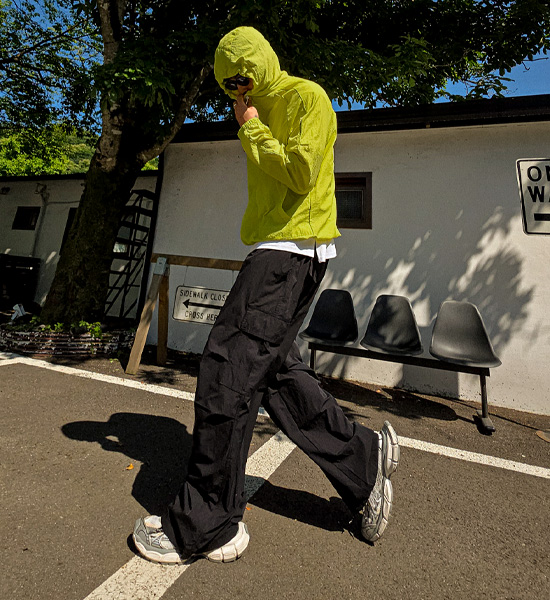 (L-4XL)<br>오파니 ワイドフィット カーゴバンディングパンツ 3002
