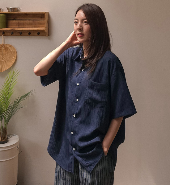 (L-5XL)<BR>실리아나 半袖シャツ
