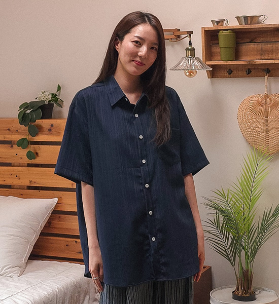 (L-5XL)<BR>실리아나 半袖シャツ