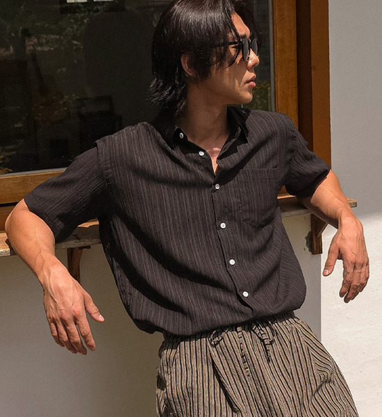 (L-5XL)<BR>실리아나 半袖シャツ