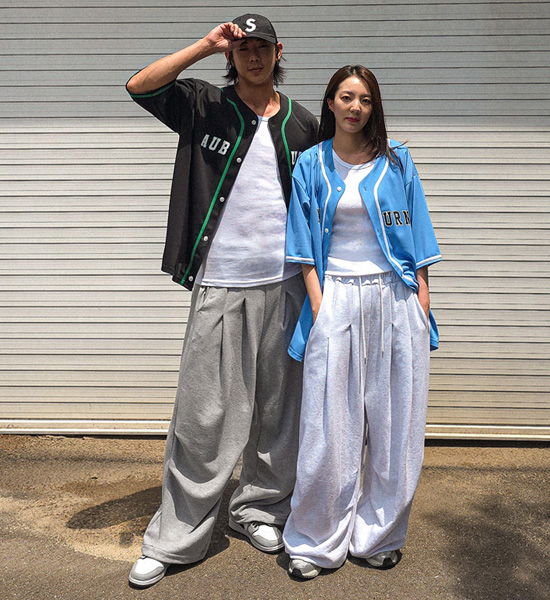 그로드노 ワイドフィット バンディングパンツ