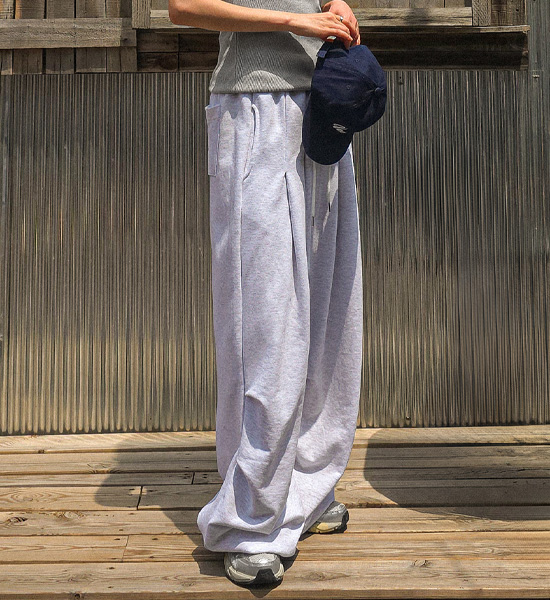그로드노 ワイドフィット バンディングパンツ