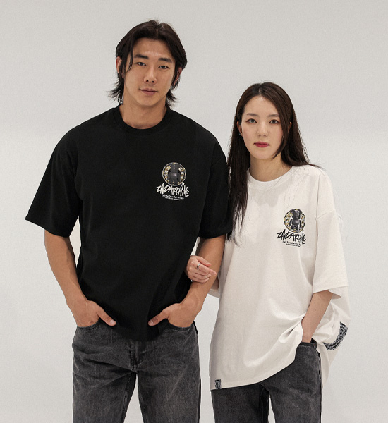 (L-5XL)<BR>루드차 半そでティー