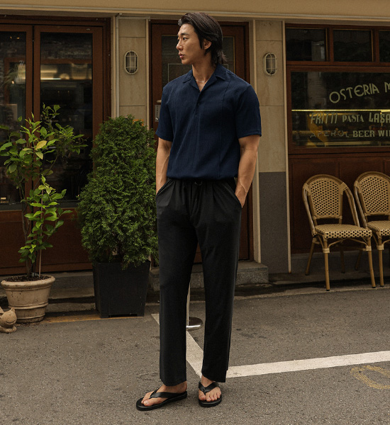 토코로아 オープンカラー 半袖シャツ