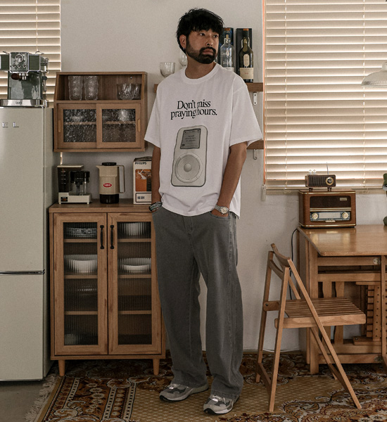 (L-5XL)<br>쿠르사브 半そでティー