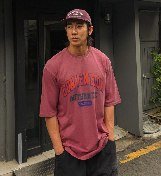 <font color="#FF0000">[Big ing EVENT 商品]</font><br>(XL-6XL)<BR>픽턴 顔料 半そでティー