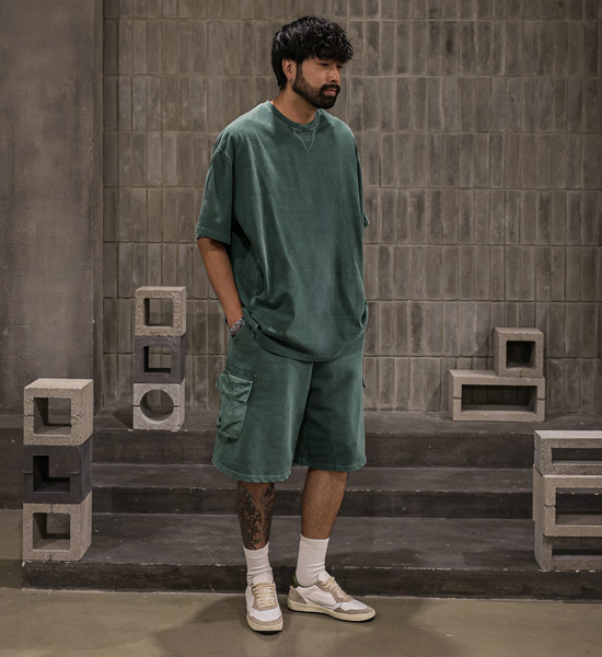 (XL-6XL)<BR>킹가로이 顔料 半そでティー