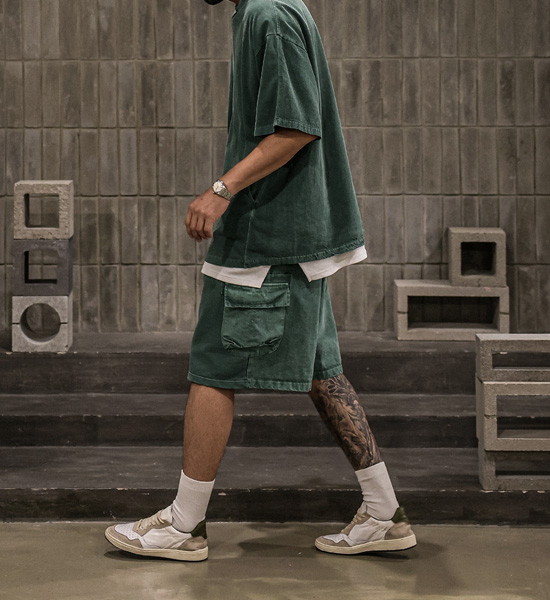 (XL-6XL)<BR>킹가로이 顔料 半そでティー